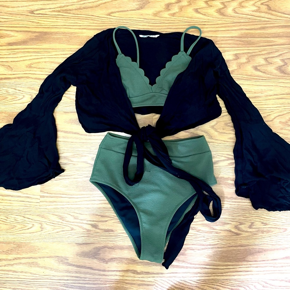 Cupshe Green Bikini